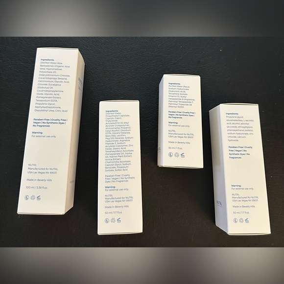 NUTRL Skincare Set (4 Piece) Brand New - In Original Boxes - Picture 2 of 8